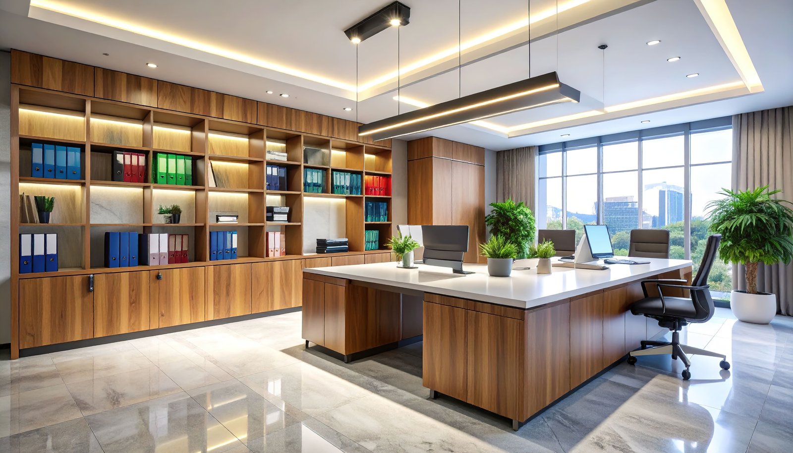 NYC Commercial Office Renovation – Full Interior Build-Out - After